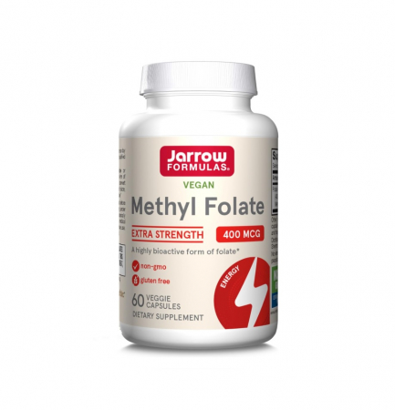 Jarrow Formulas - Methyl Folate 400mcg 60 capsule - Jarrow Formulas