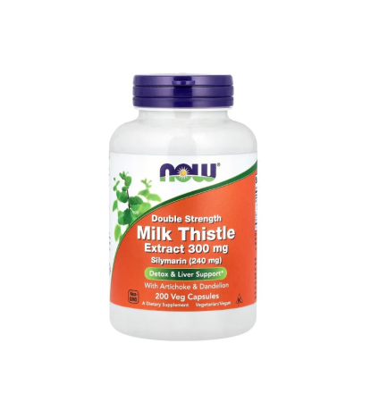 NOW Foods - Milk Thistle Extract Double Strength 300mg 200 capsule - NOW Foods