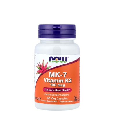 Producatori - MK-7 Vitamin K-2 100mcg 60 capsule - NOW Foods