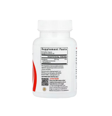 Molybdenum 500mcg 90 Capsule - Seeking Health [1]