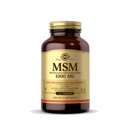 Solgar - MSM 1000mg 120 tablete - Solgar
