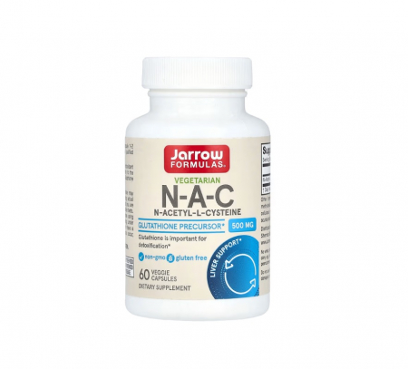Antioxidanti - N-A-C 500mg 60 capsule vegetale - Jarrow Formulas