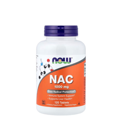 Producatori - NAC N-Acetyl L-Cysteine 1000mg 120 tablete - NOW Foods