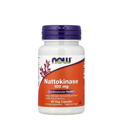 Producatori - Nattokinase 100 mg 60 capsules - NOW Foods