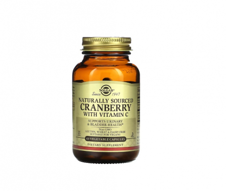 Vitamina C - Naturally Sourced Cranberry with Vitamin C - Solgar