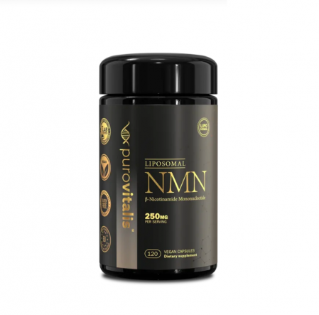 Purovitalis - NMN Liposomal Nicotinamide Mononucleotide 250mg 120 capsule - Purovitalis