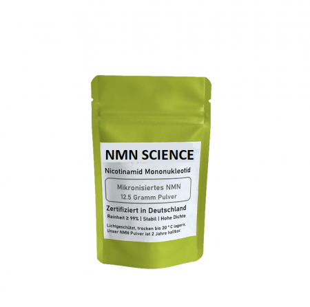 NMN Micronizat Nicotinamida Mononucleotida precursor NAD+ 12,5g - 25 portii pulbere puritate 99%
