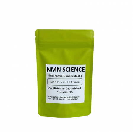 Anti-Imbatranire - NMN Nicotinamida Mononucleotida precursor NAD+ 12,5g - 25 portii pulbere puritate 99%