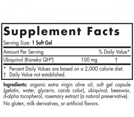 Nordic CoQ10 Ubiquinol Sport 100mg 60 capsule - Nordic Naturals [1]