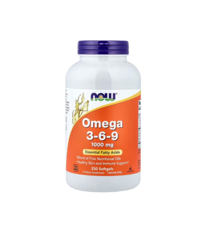 NOW Foods - Omega 3-6-9 1000mg 250 capsule moi - NOW Foods