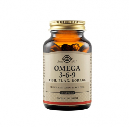 Omega & Ulei De Peste - Omega 3-6-9 60 capsule moi - Solgar