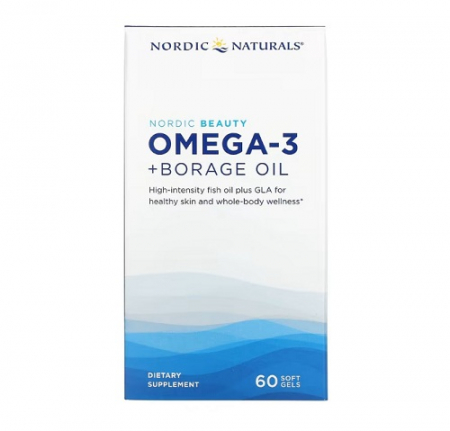 Anti-Imbatranire - Omega-3 + Borage Oil 60 Softgels  -  Nordic Naturals