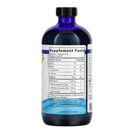 Omega-3 Lemon 1.560 mg 473 ml - Nordic Naturals [1]