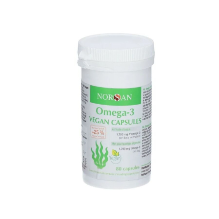 Norsan - Omega-3 VEGAN 80 capsule - Norsan