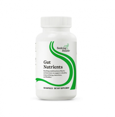 Pentru Digestie - Gut Nutrients 150 Capsule - Seeking Health