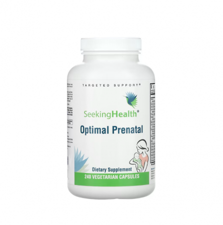 Suplimente Pentru: - Optimal Prenatal 240 Vegetarian Capsules - Seeking Health