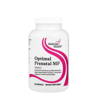 Pentru Femei - Optimal Prenatal Methyl-Free 180 capsule - Seeking Health