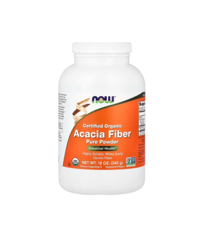 Digestie - Organic Acacia Pure Powder 340g - NOW Foods