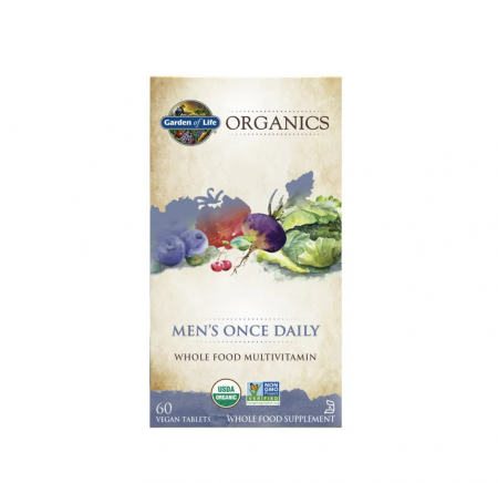 Multivitamine - Organics Mens Once Daily 60 Tablete - Garden of Life