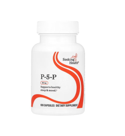 Pentru Digestie - P-5-P 25mg 100 Vegetarian Capsules - Seeking Health