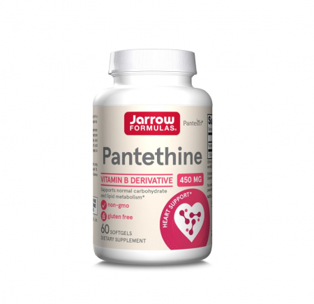 Vitamina B - Pantethine 450mg 60 capsule moi - Jarrow Formulas