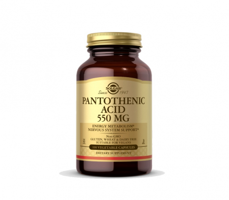 Vitamina B - Pantothenic Acid 550mg 100 capsule - Solgar