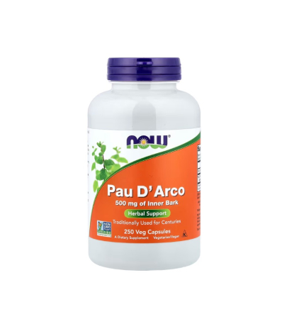 NOW Foods - Pau D'Arco 500 mg 250 capsule - NOW Foods