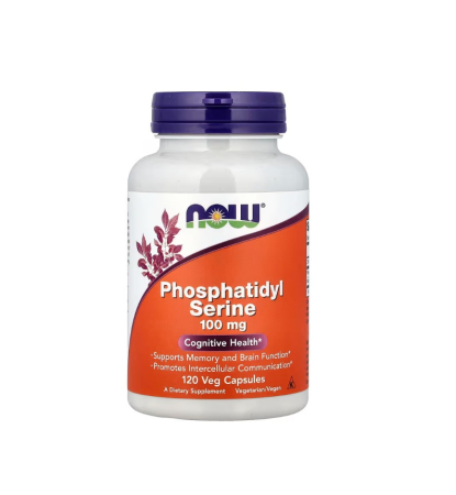Creier & Memorie - Phosphatidyl Serine 100mg 120 capsule - NOW Foods