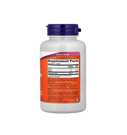 Phosphatidyl Serine 300mg Extra Strength 50 capsule moi - Now Foods [1]