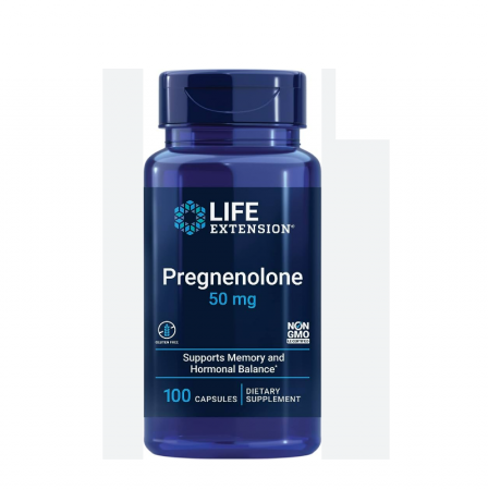 Suplimente Pentru: - Pregnenolone 50mg, 100 capsule