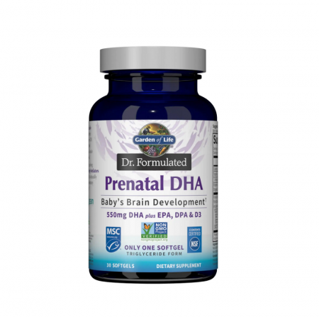 Pentru Femei - Prenatal DHA Dr. Formulated 30 Softgels - Garden of Life