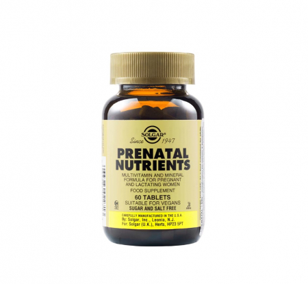 Solgar - Prenatal Nutrients 60 tablete - Solgar