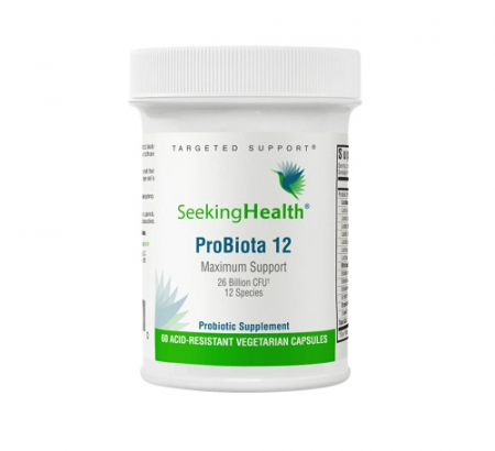 Pentru Digestie - ProBiota 12 60 Capsule - Seeking Health
