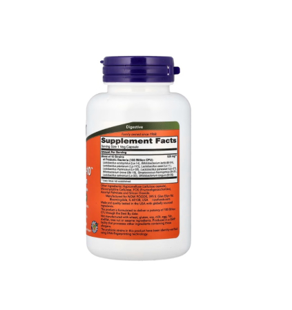 Probiotic-10 100 Billion 60 capsule - NOW Foods [1]