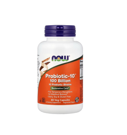 NOW Foods - Probiotic-10 100 Billion 60 capsule - NOW Foods