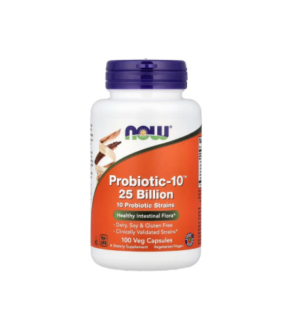 NOW Foods - Probiotic-10 25 Billion 100 capsule - NOW Foods