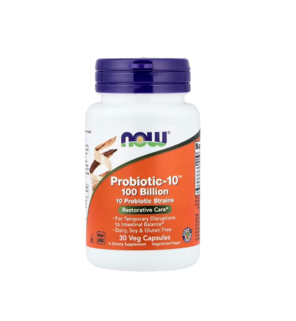 Producatori - Probiotic-10 Restorative Care 100 Billion 30 capsule - NOW Foods