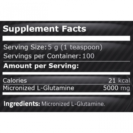 Pure Glutamine 500 g - Pure Nutrition USA [1]