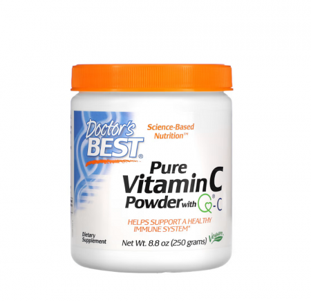 Vitamina C - Pure Vitamin C Powder with Q-C 250g - Doctor's Best