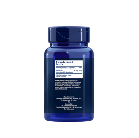 Pyridoxal 5'-Phosphate Caps 20mg 150 capsule - Life Extension [1]
