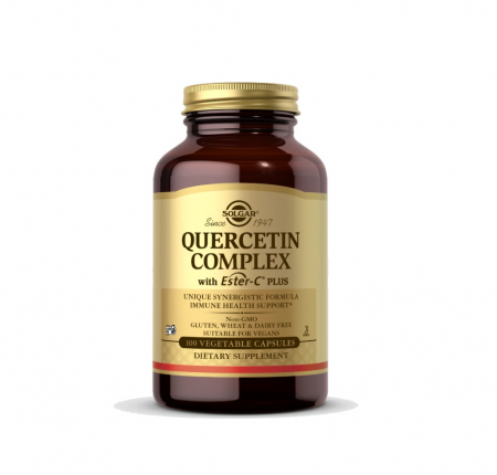 Controlul Greutatii - Quercetin Complex cu Ester-C Plus 100 capsule vegetale - Solgar