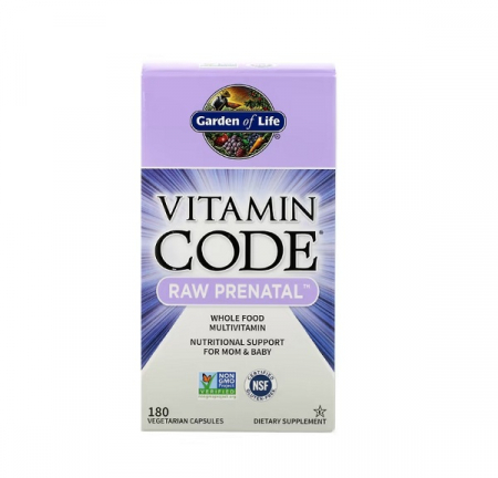 Suplimente Pentru: - Raw Prenatal Vitamin Code 180 Capsule - Garden of Life
