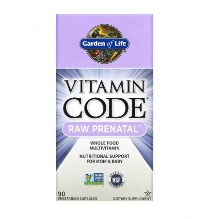 OFERTE SPECIALE - Raw Prenatal Vitamin Code 90 Capsule - Garden of Life