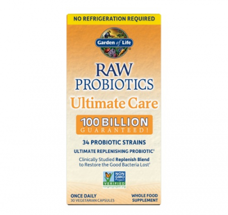Garden Of Life - Raw Probiotics Ultimate Care Shelf-Stable 30 Capsule - Garden Of Life