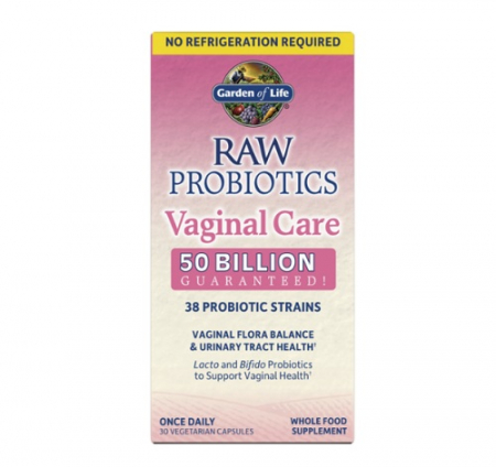 Rinichi &Vezica Urinara - Raw Probiotics Vaginal Care Shelf-Stable 30 Capsule - Garden Of Life