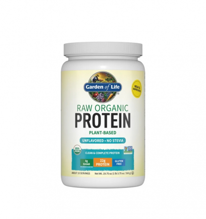 Vitamina E - Raw Protein Unflavored 560 grame - Garden of Life