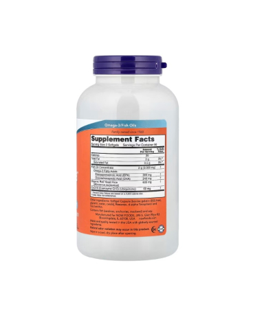 Red Omega, Red Yeast Rice with CoQ10 30 mg 180 capsule moi - NOW Foods [1]