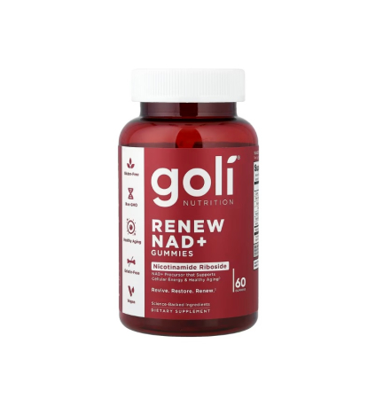 Goli - Renew NAD+ Gummies 60 jeleuri - Goli