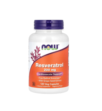 Producatori - Resveratrol 200mg 120 capsule - NOW Foods