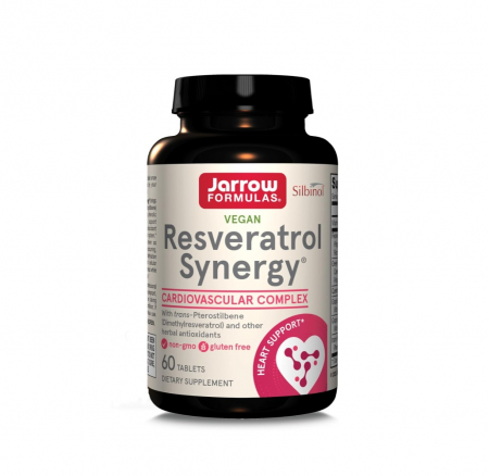 Vitamine & Minerale - Resveratrol Synergy 200mg 60 tablete - Jarrow Formulas
